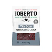 OBERTO PEPPERED THIN STYLE BEEF JERKY 1.2 OZ