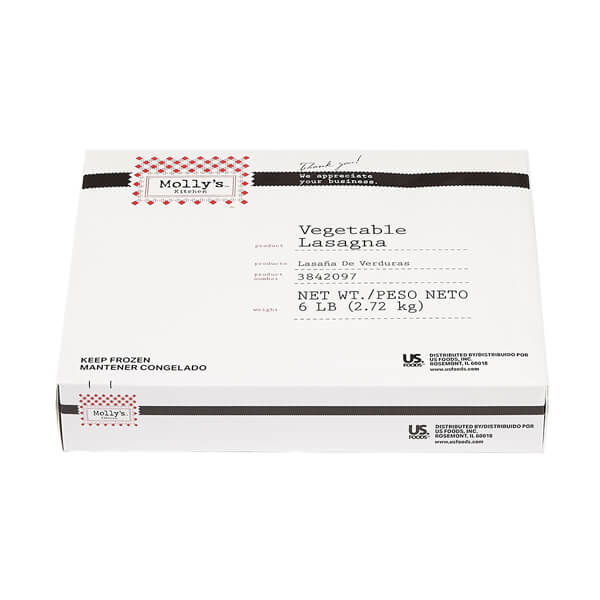 MOLLY'S KITCHEN VEGETABLE LASAGNA