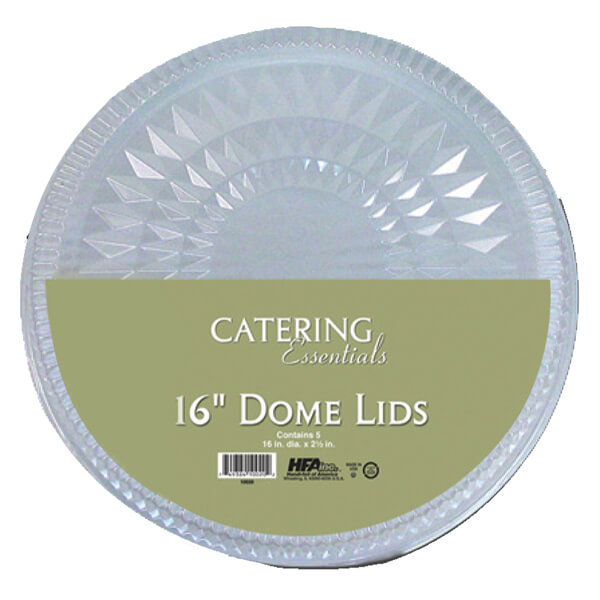 HFA CATERING ESSENTIALS 16 INCH ROUND DOME LIDS