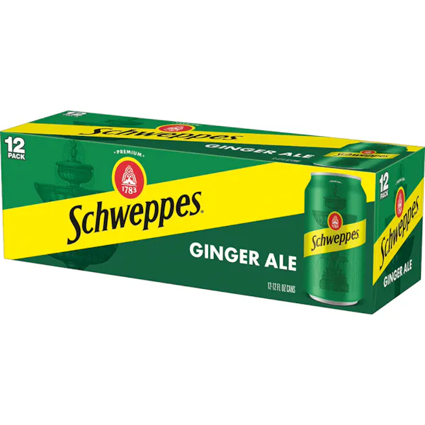 SCHWEPPES GINGER ALE