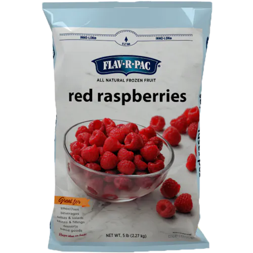 FLAV-R-PAC IQF FROZEN RASPBERRIES