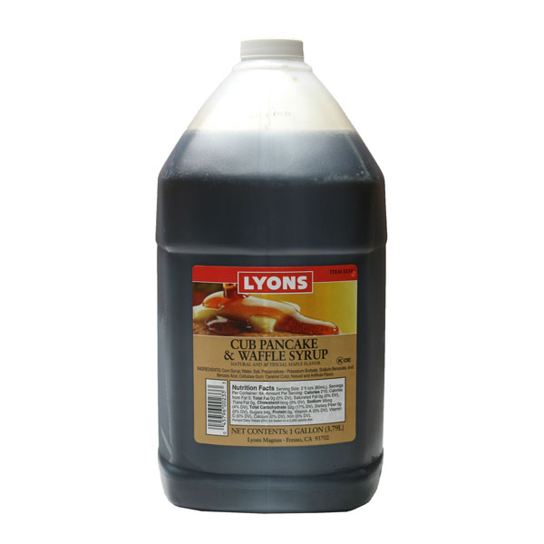 LYONS MAGNUS CUB PANCAKE SYRUP