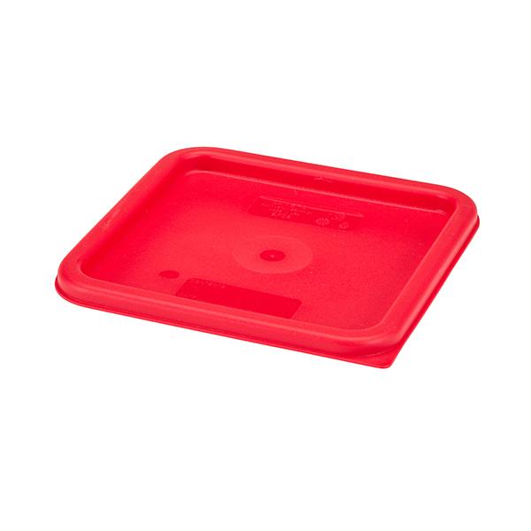 CAMBRO SQUARE COVER RED FITS 6 & 8 QUART