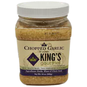 KINGS GOURMET CHOPPED GARLIC IN WATER