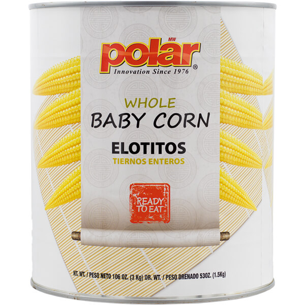 MW POLAR BABY CORN WHOLE 150 COUNT