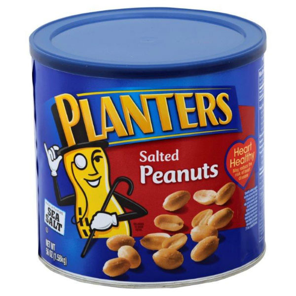 PLANTERS SALTED PEANUTS