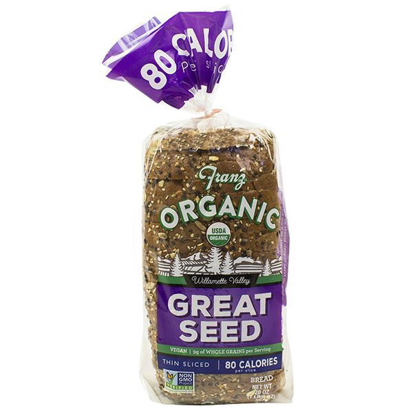 FRANZ BAKERY ORGANIC GREAT SEED THIN SLICE