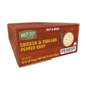 BLOUNT CHICKEN AND POBLANO PEPPER SOUP