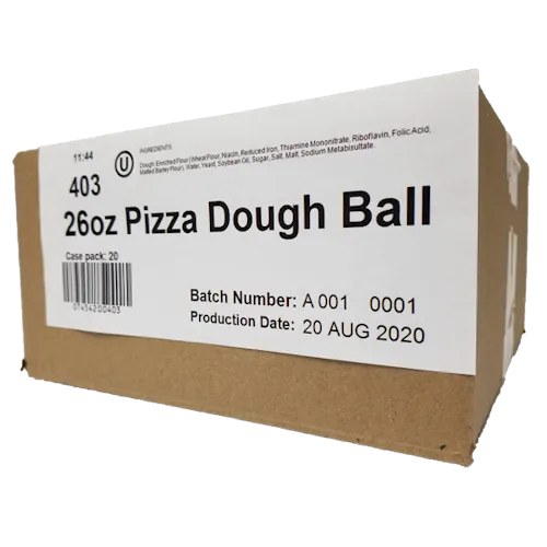 DEIORIO'S PIZZA DOUGH BALLS 26 OZ