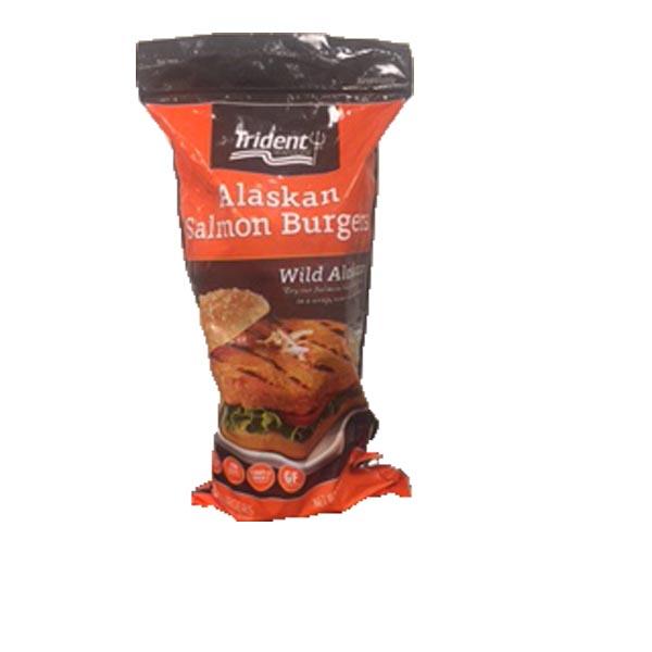 TRIDENT SEAFOODS ALASKAN SALMON BURGER