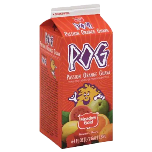 MEADOW GOLD POG PASSION ORANGE GUAVA JUICE