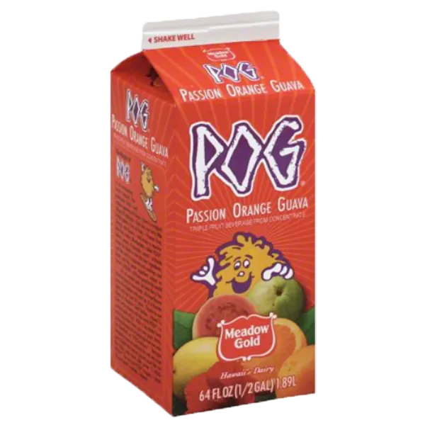 MEADOW GOLD POG PASSION ORANGE GUAVA JUICE