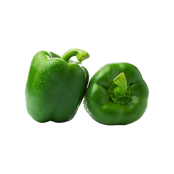 GREEN BELL PEPPERS CHOICE #2 GRADE LARGE