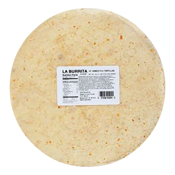 LA BURRITA FLOUR TORTILLA 10 INCH