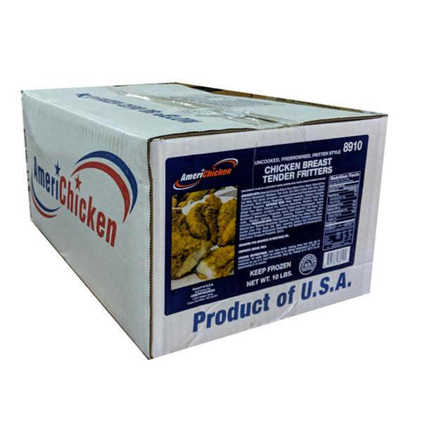 AMERICAN CHICKEN CHICKEN BREAST FRITTER UNCOOKED