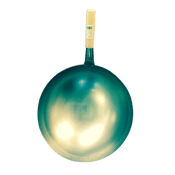 WOK WITH WOOD HANDLE 14 INCH