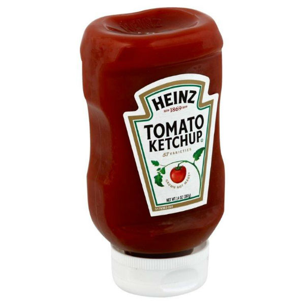 HEINZ KETCHUP SQUEEZE 14 OZ