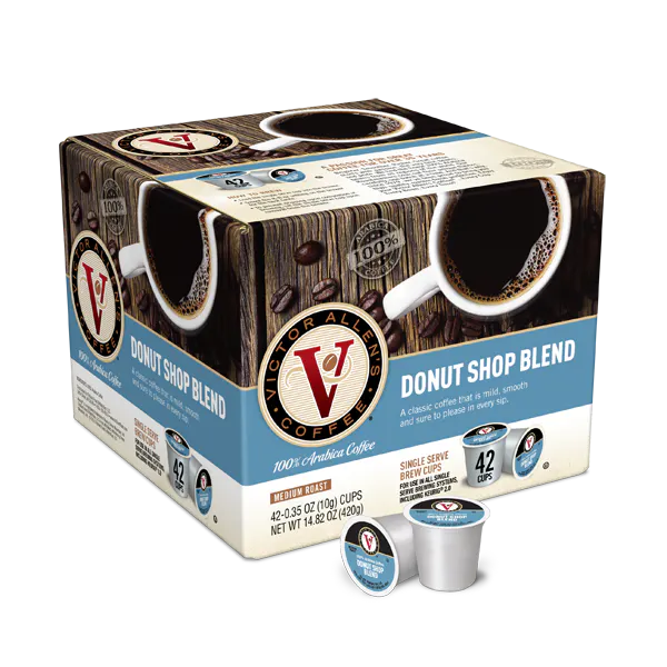 VICTOR ALLEN'S SINGLE SERVE COFFEE DONUT SHOP