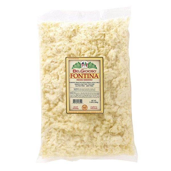 BELGIOIOSO FONTINA SHREDDED CHEESE