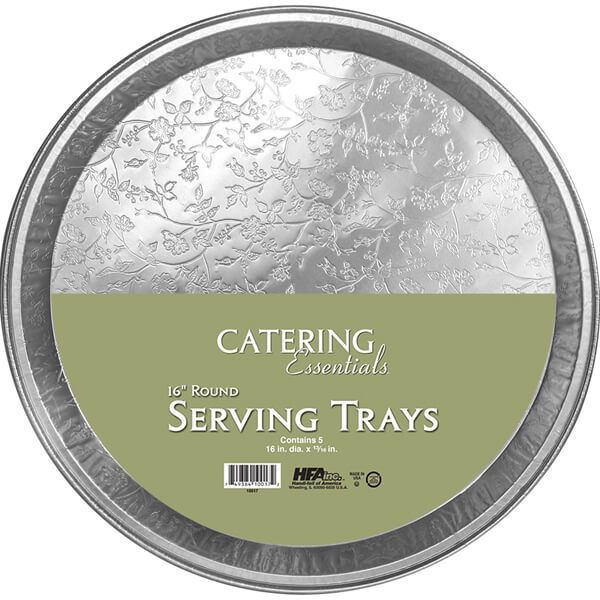 HFA CATERING ESSENTIALS 16 INCH ROUND SERVING TRAY
