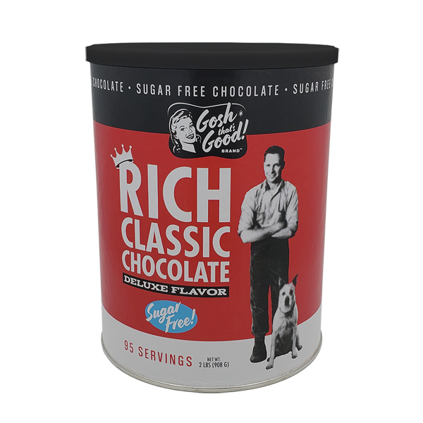 GOSH THAT'S GOOD RICH CLASSIC CHOCOLATE SUGAR FREE