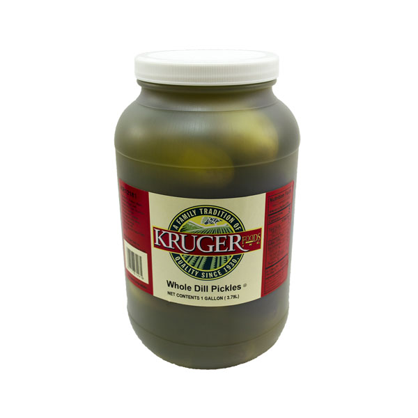 KRUGER FOODS WHOLE DILL PICKLES