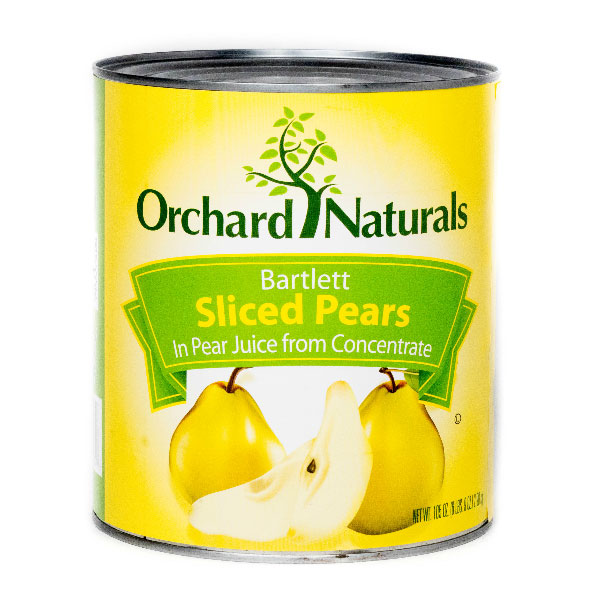 ORCHARD NATURALS ORCHARD NATURAL PEARS SLICED IN JUICE