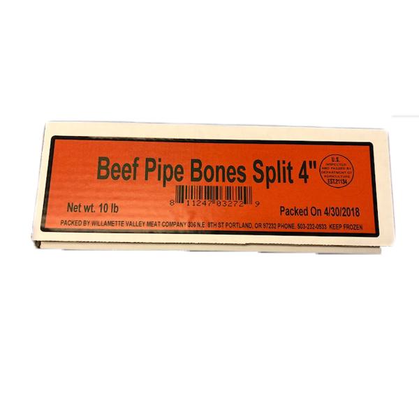 WILLAMETTE VALLEY BEEF PIPE BONE SPLIT 4 IN