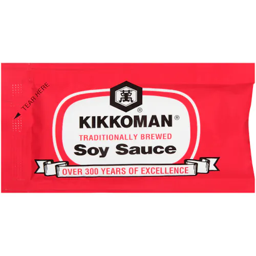 KIKKOMAN SOY SAUCE PACKETS 500 COUNT