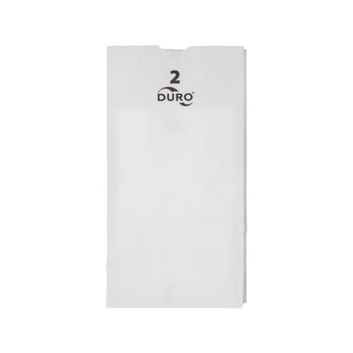 DURO BAG 2 LB PAPER WHITE GROCERY CARRY OUT BAG