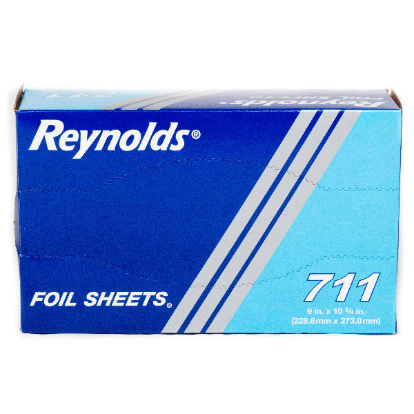 REYNOLDS REYNOLDS ALUMINUM FOIL SHEETS #711 9 X 10.75 INCH
