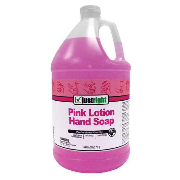JUST RIGHT PINK LOTION HAND SOAP