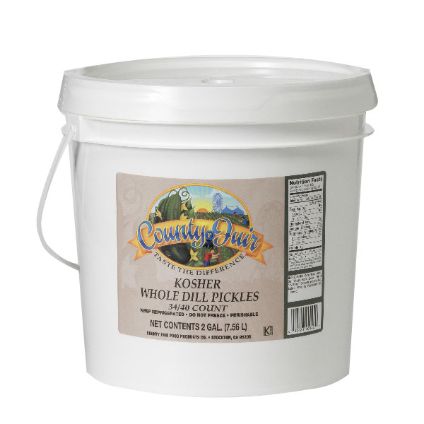 COUNTY FAIR FOOD WHOLE DILL PICKLES