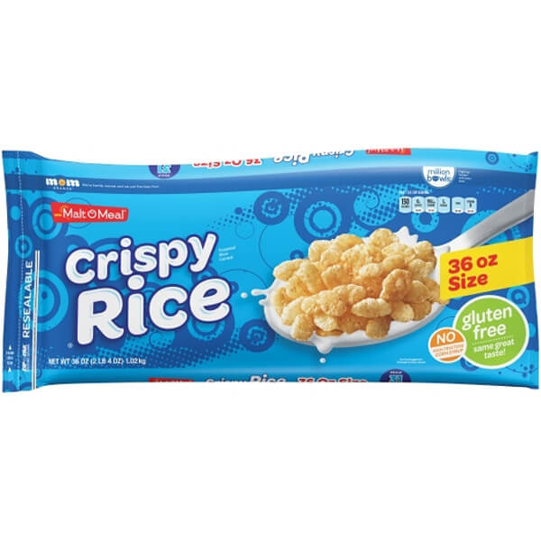 MALT-O-MEAL CRISPY RICE CEREAL
