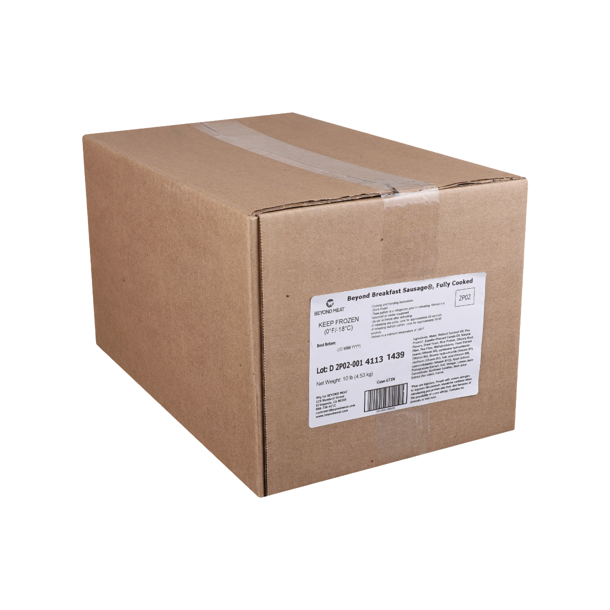 Beyond Meat Beyond Breakfast Sausage Plant-Based Patties