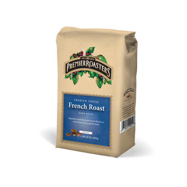 PREMIER ROASTERS FRENCH ROAST GROUND COFFEE