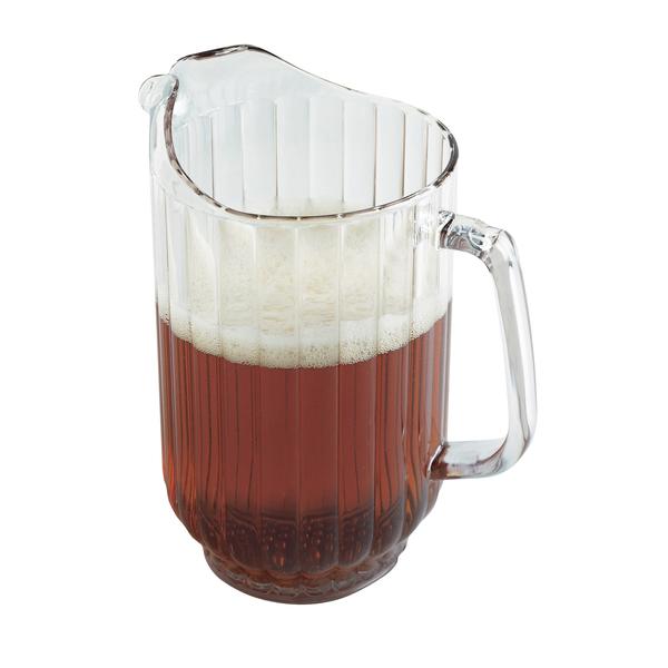 CAMBRO CLEAR POLYCARBONATE PITCHER WITH ICE LIP 60 OUNCE