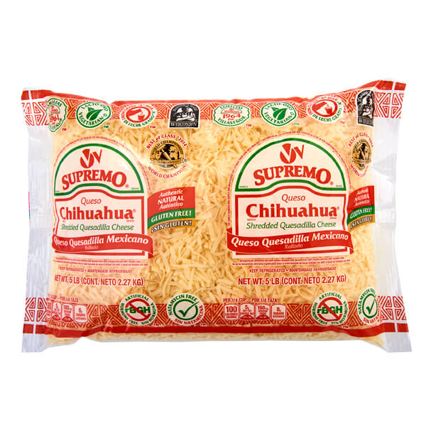 SUPREMO CHIHUAHUA SHREDDED QUESADILLA CHEESE