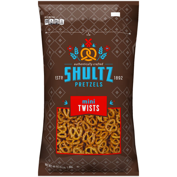 SHULTZ MINI TWIST PRETZELS
