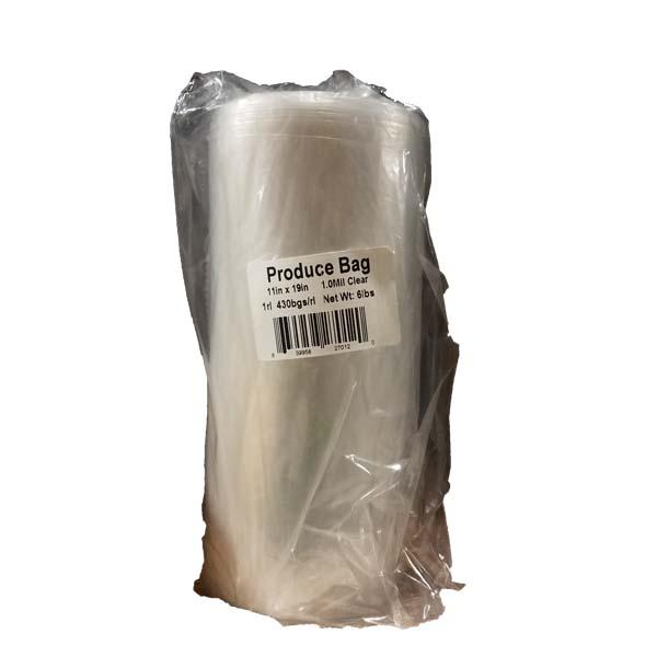 U-LINE PRODUCE BAGS 11X19 1MIL 430 COUNT