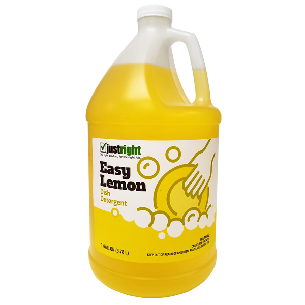 JUST RIGHT DISH DETERGENT EASY LEMON