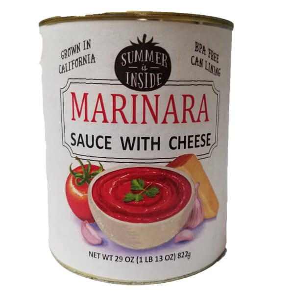 SUMMER INSIDE MARINARA SAUCE WITH CHEESE