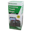 DYNAMIC 33 GALLON BLACK DRAWSTRING TRASH BAGS