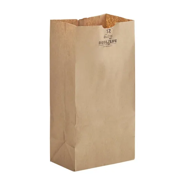 DURO CARRY-OUT 12 LB PAPER KRAFT BAG