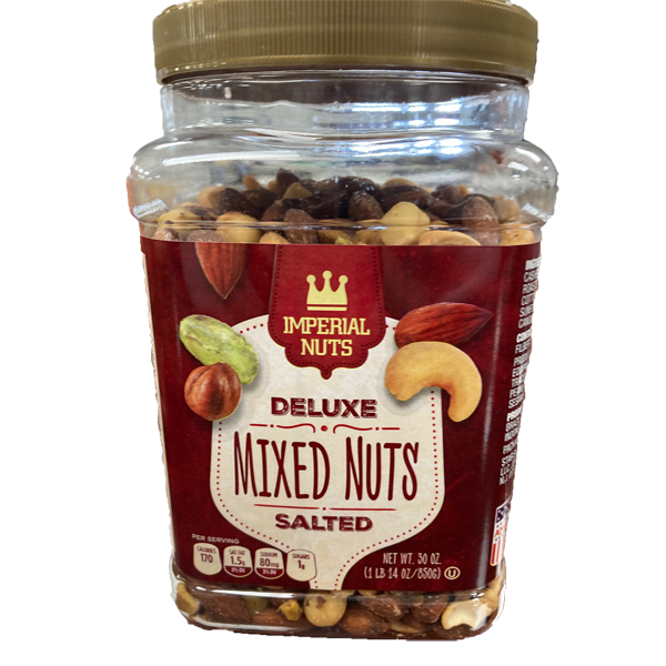 IMPERIAL DELUXE SALTED MIXED NUTS