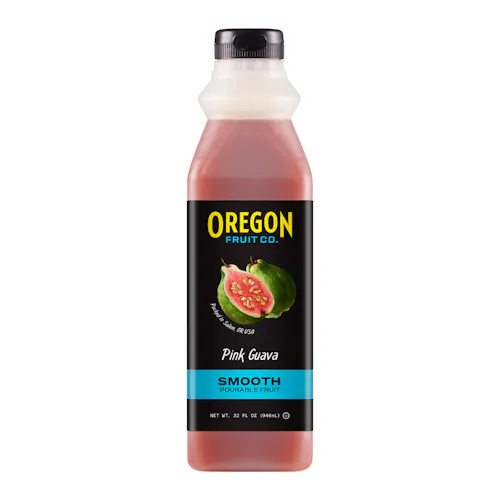 OREGON FRUIT CO. PINK GUAVA SMOOTH POURABLE FRUIT FROZEN