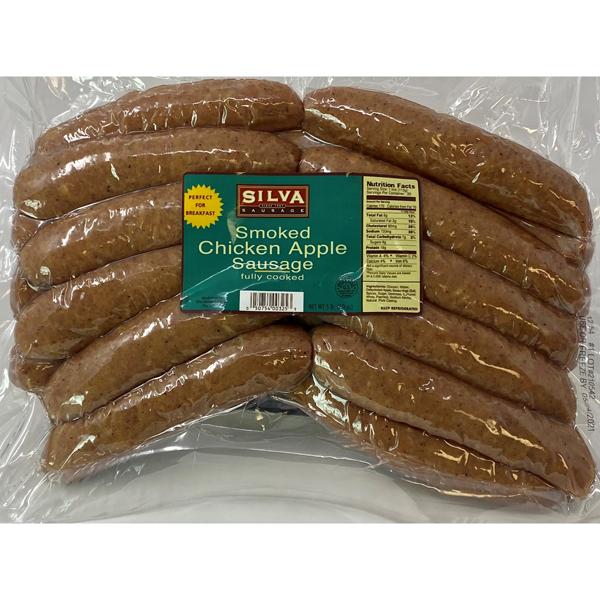 SILVA CHICKEN APPLE SAUSAGE