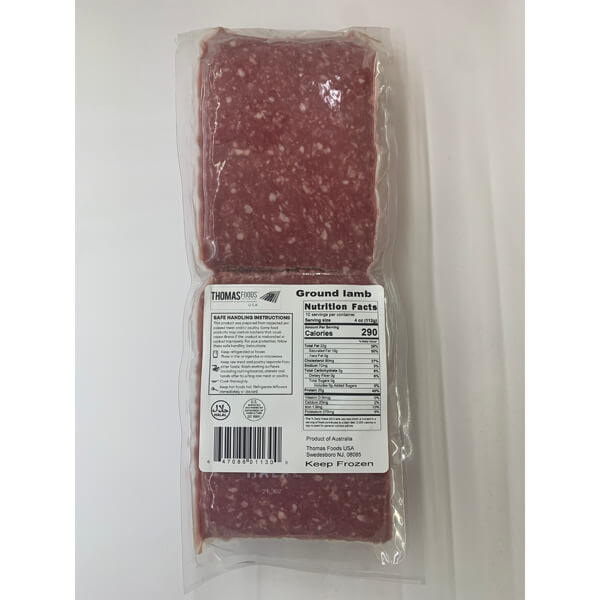 THOMAS FOODS GROUND LAMB