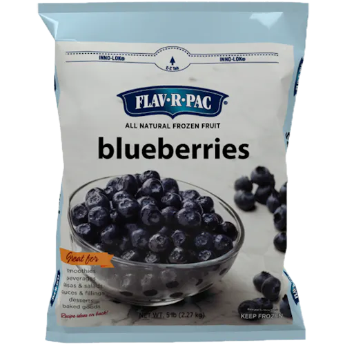 FLAV-R-PAC BLUEBERRIES FROZEN IQF