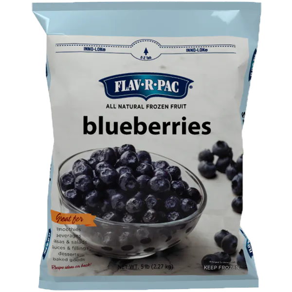 FLAV-R-PAC BLUEBERRIES FROZEN IQF